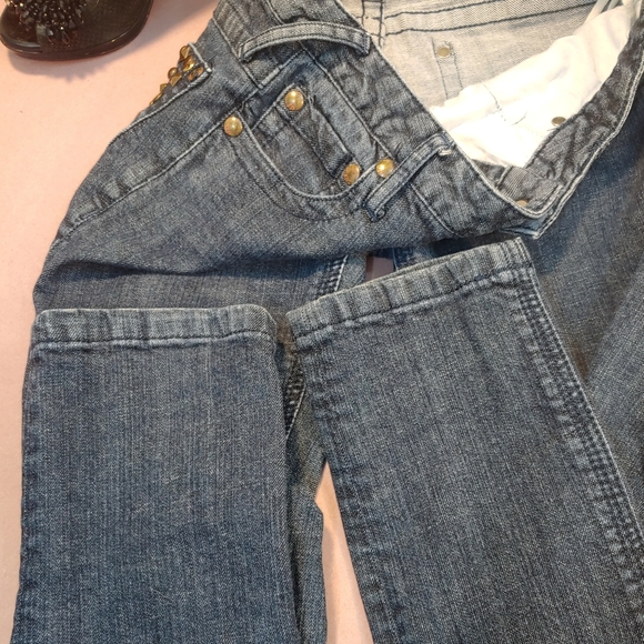 NWOT Free People Embellished Skinny Jeans - Picture 6 of 8